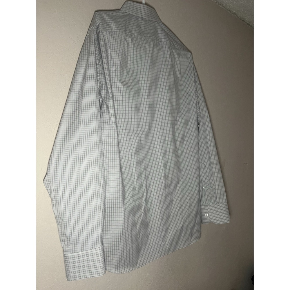 J.CREW Ludlow Classic Dress Shirt White Check 16 35 100% Cotton 20" Chest - Picture 6 of 10